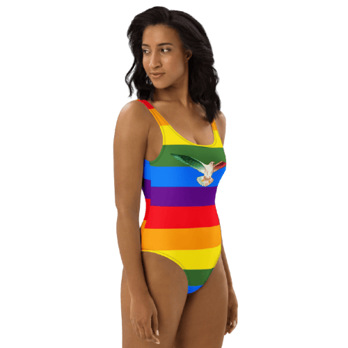 Designed One-Piece Swimsuit - Image 3