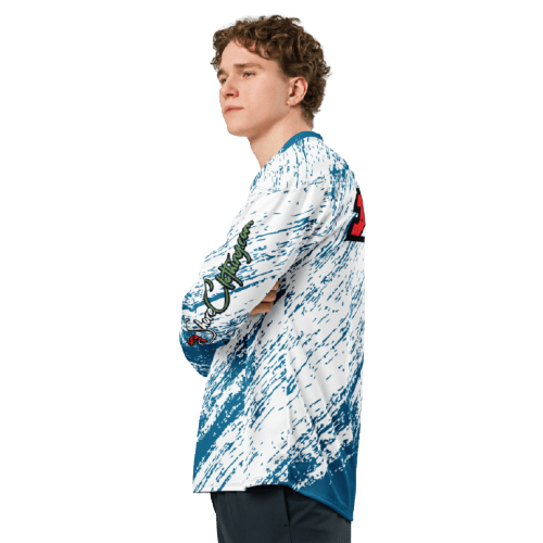 Designed Men's Hockey Jersey - Image 2