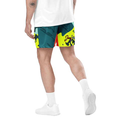Designed Mesh Shorts - Image 2