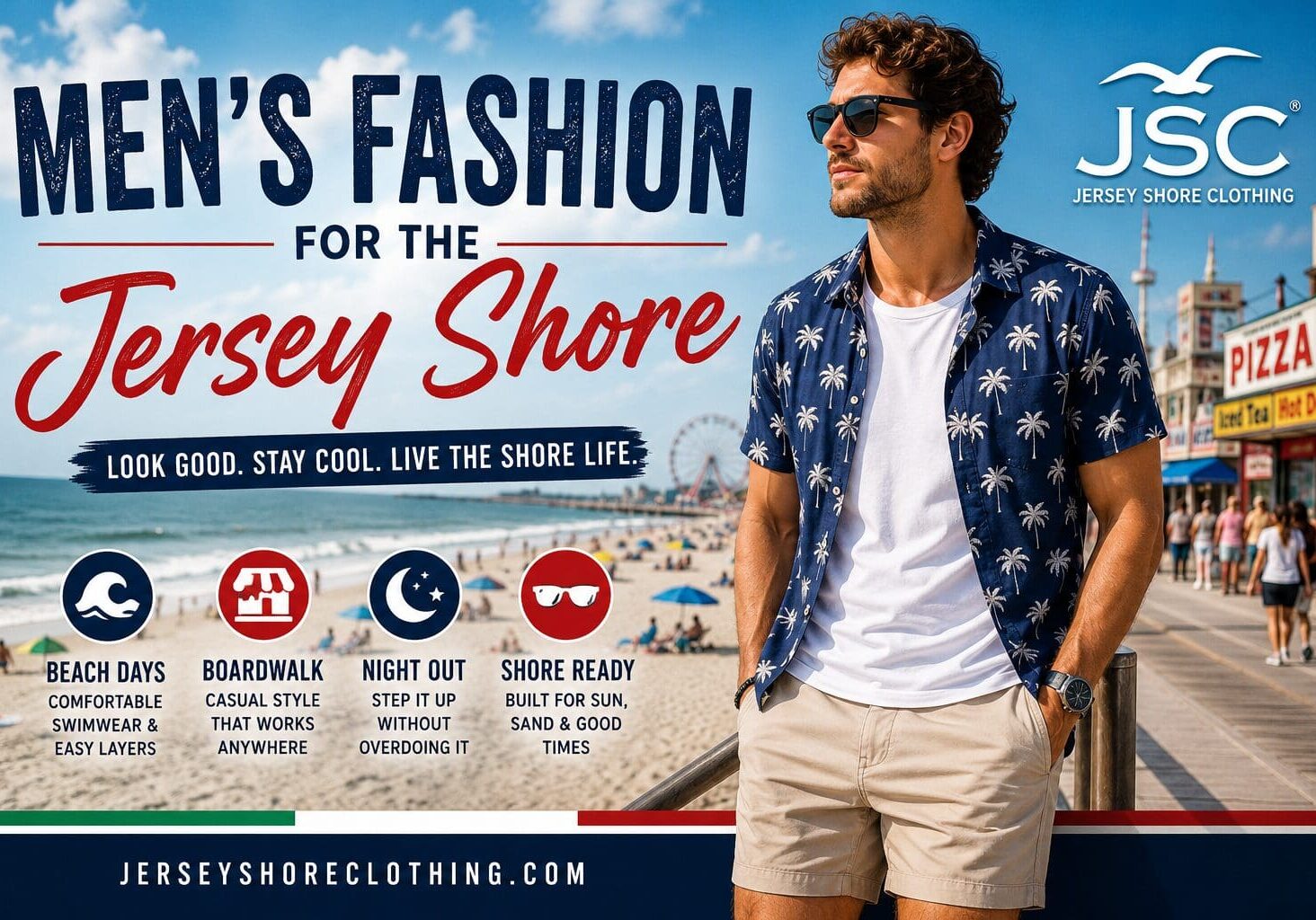 Men's Fashion for the Jersey Shore