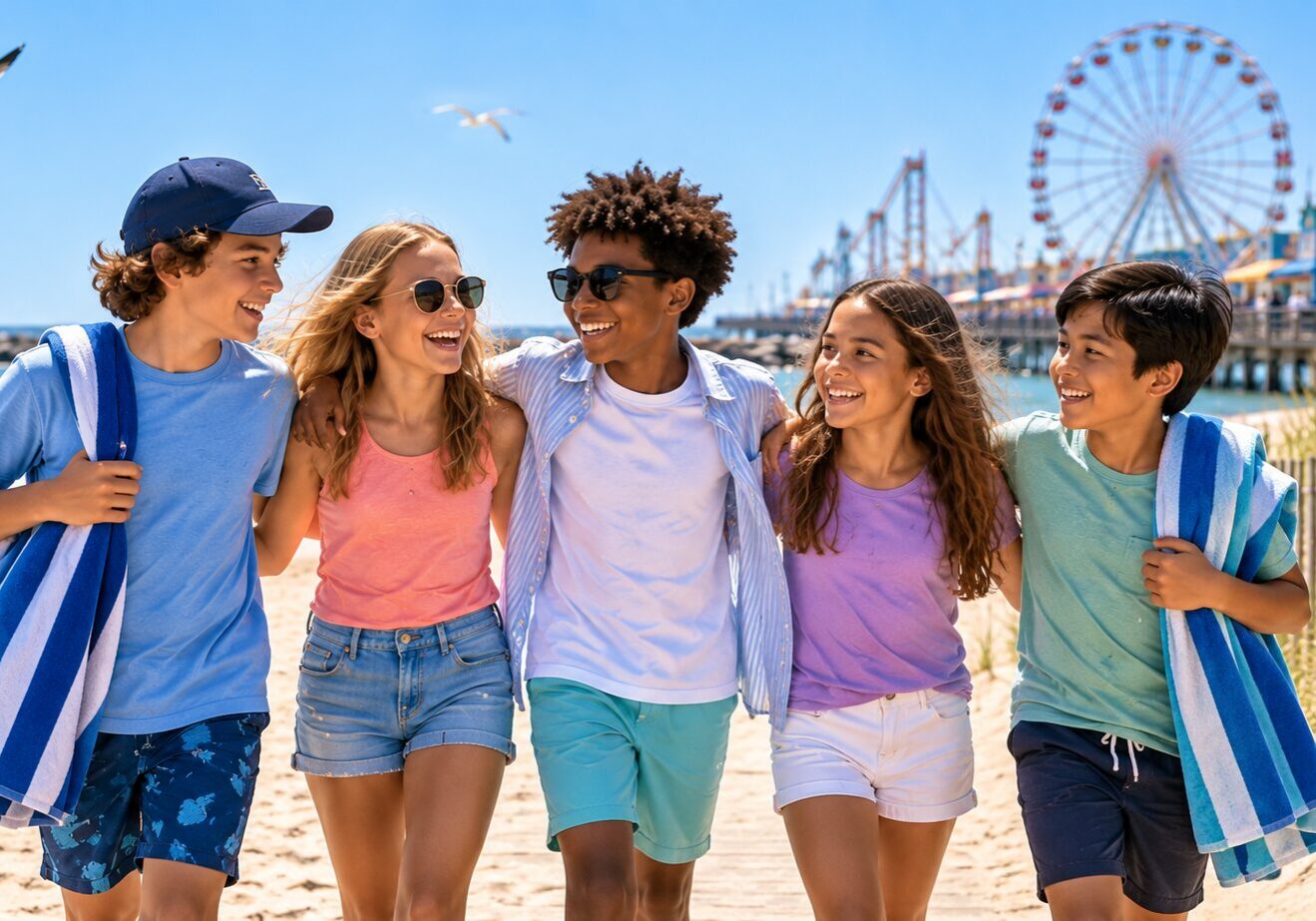 Kids’ Jersey Shore Style What to Wear for a Day at the Beach