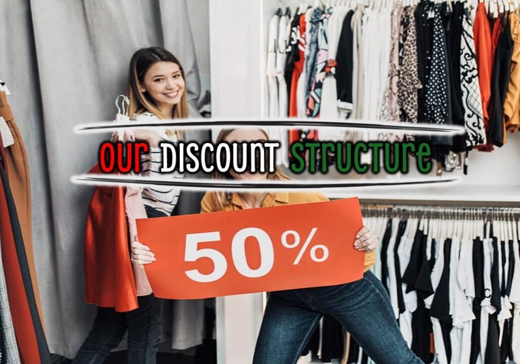 our discount structure